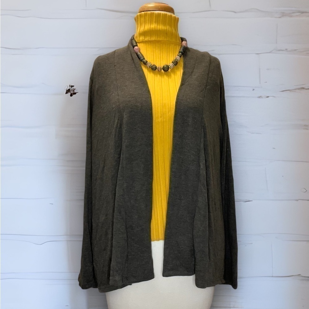 𝅺GRAY Cardigan by Always Indigo